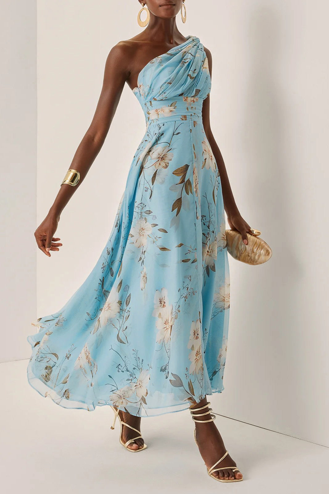 midi one shoulder long dress medallion print Floral Pleat – Noveify Buy Mandala Print Maxi Size:UK 10–12 (M) Seravira ASOS DESIGN chiffon ombre