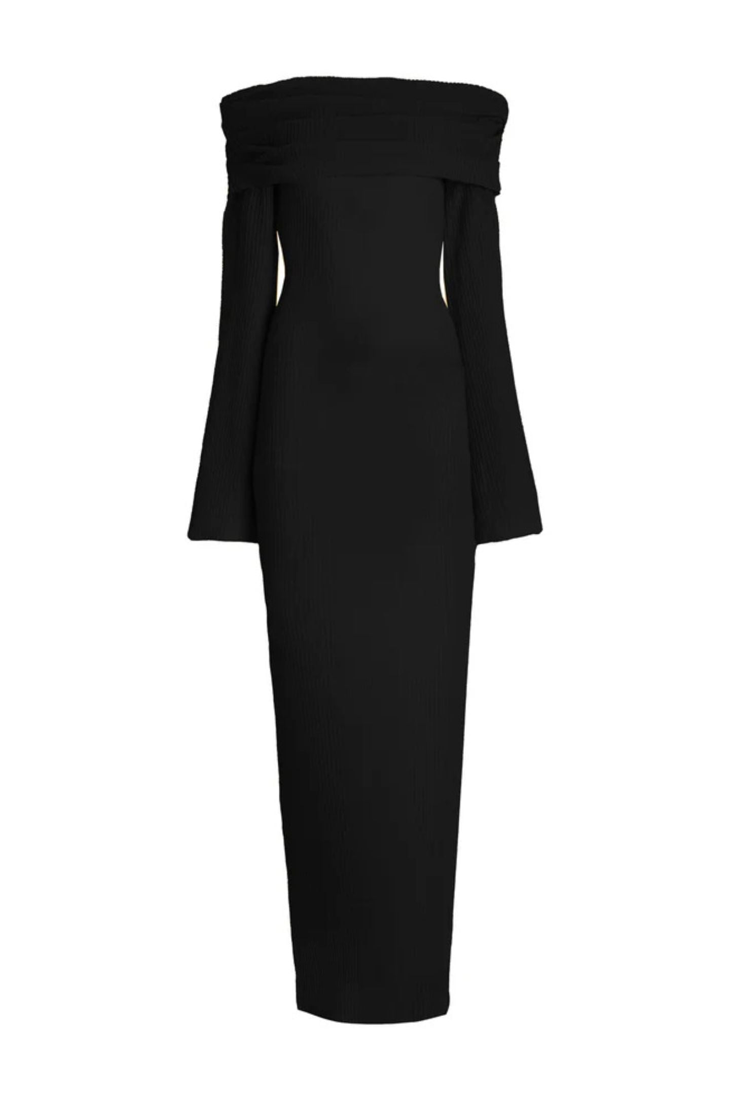 Liz Off Shoulder Maxi Knit Dress