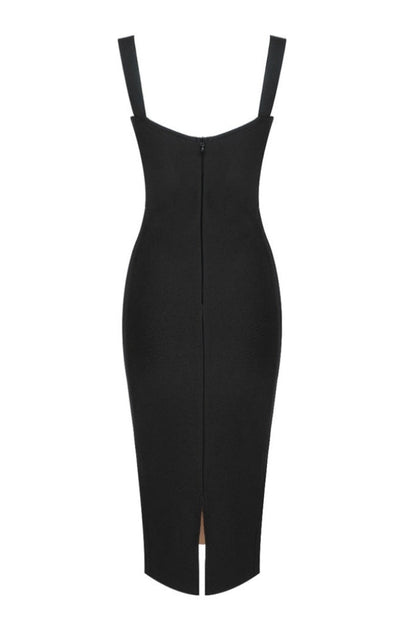 Moira Lace Bandage Midi Dress