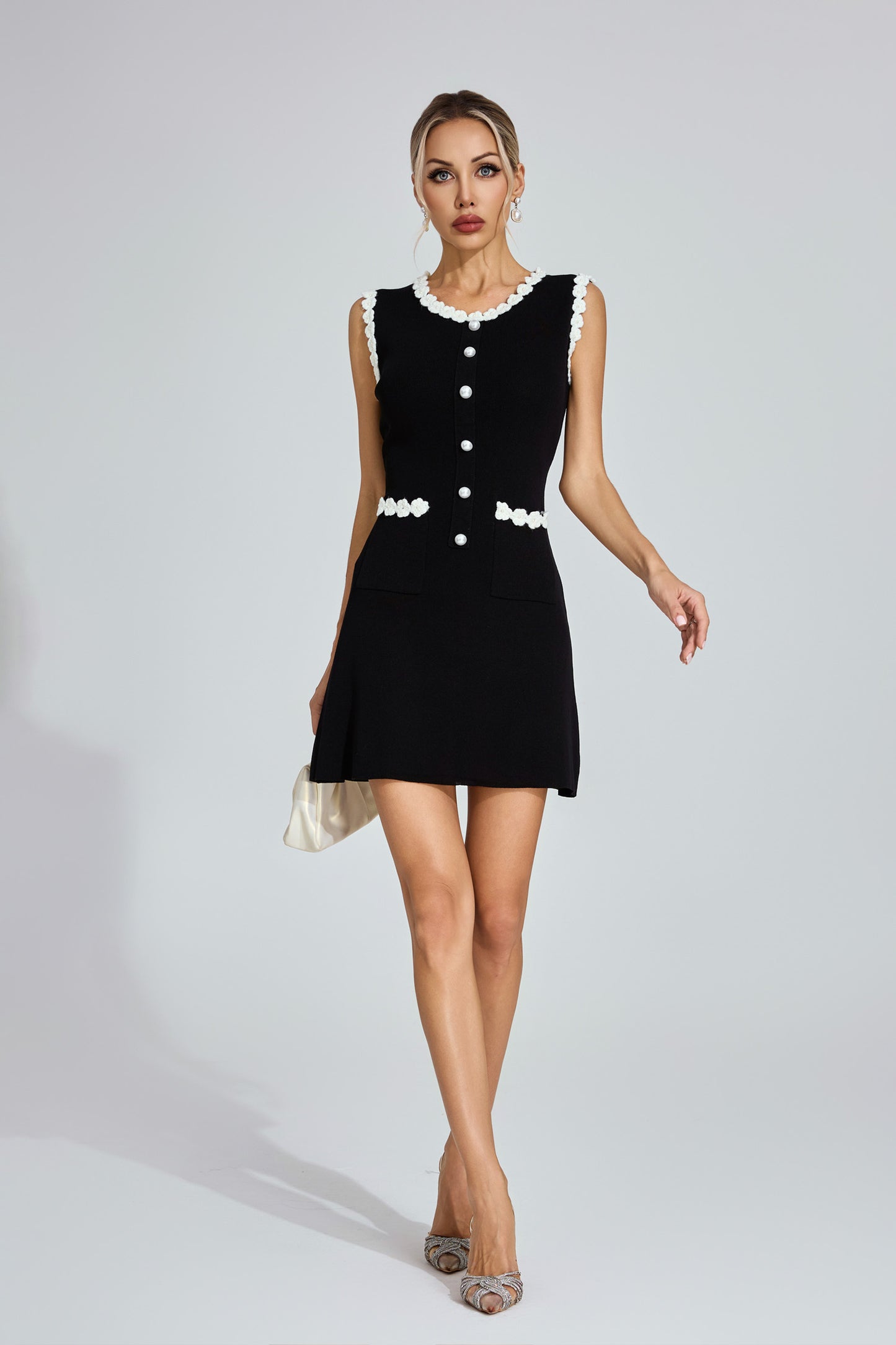 Ingersoll Black Knit Mini Dress