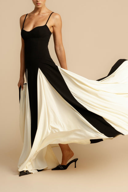 Solid Jersey Sleeveless Maxi Dress
