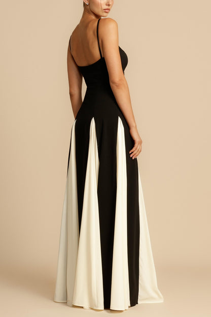 Solid Jersey Sleeveless Maxi Dress