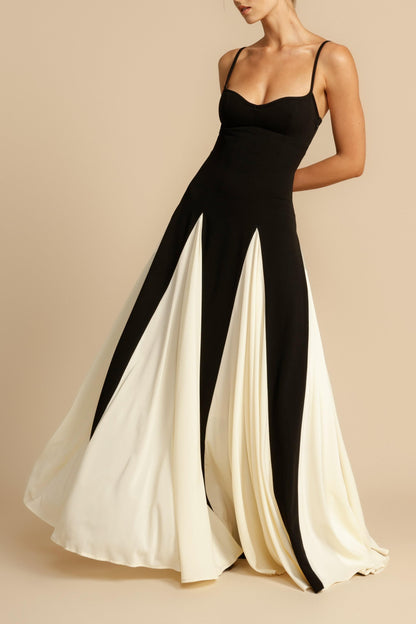 Solid Jersey Sleeveless Maxi Dress