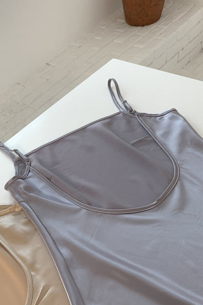 Claire Sheer Organza Puff Sleeve Midi Dress