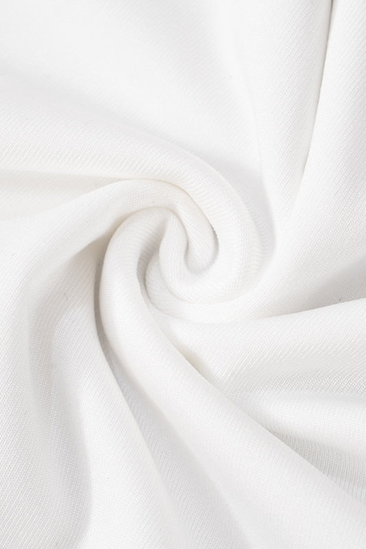 Aurora Scoop Neck Asymmetrical Hem Maxi Dress