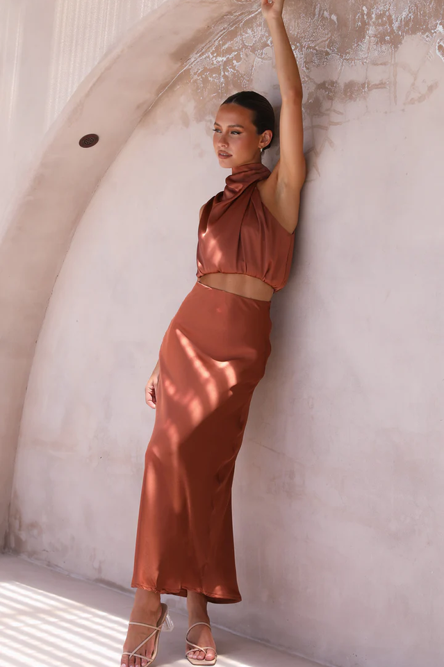 Esther Top + Maxi Skirt Set