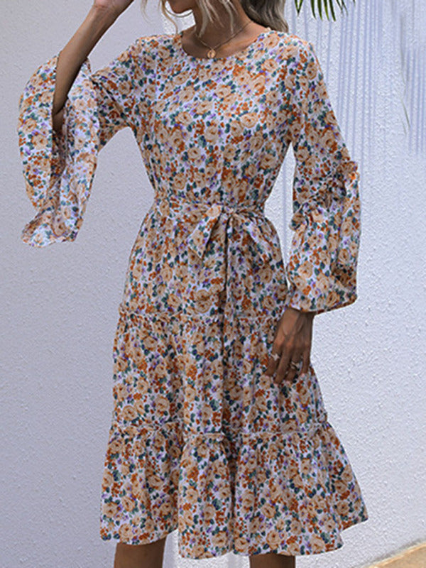 Women’s Flowy And Floral Timeless Dress