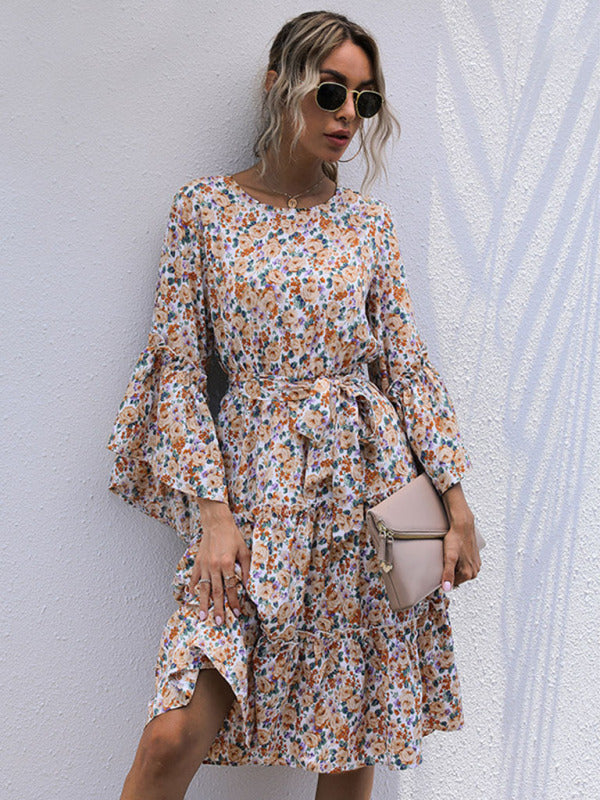 Women’s Flowy And Floral Timeless Dress
