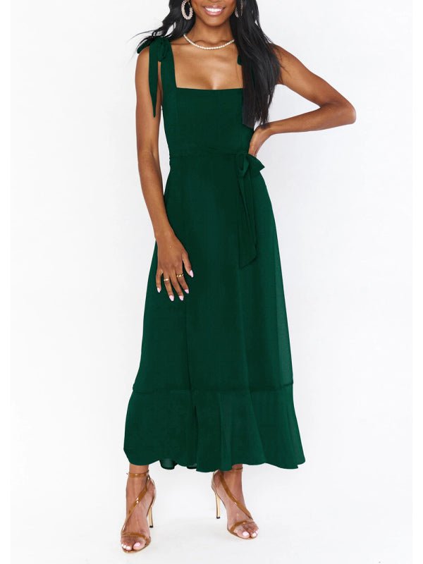 Women's Elegant and Fashionable Commuter Slit French High-end Sense Dress