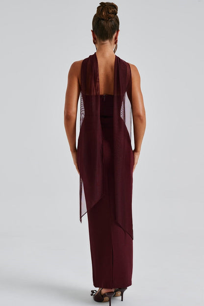 Martina Strapless Maxi Split Dress
