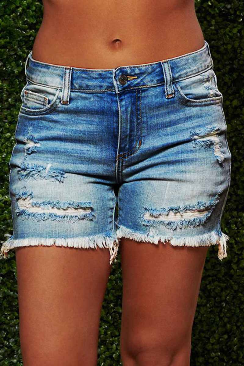 Noveify On-trend Ripped Sexy Denim Shorts(3 colors)